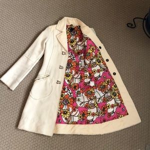 DIESEL Woman’s White Long Jacket